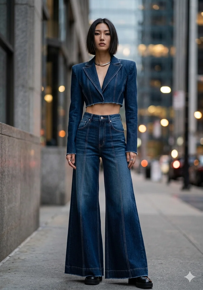 Indigo Power Co-ord