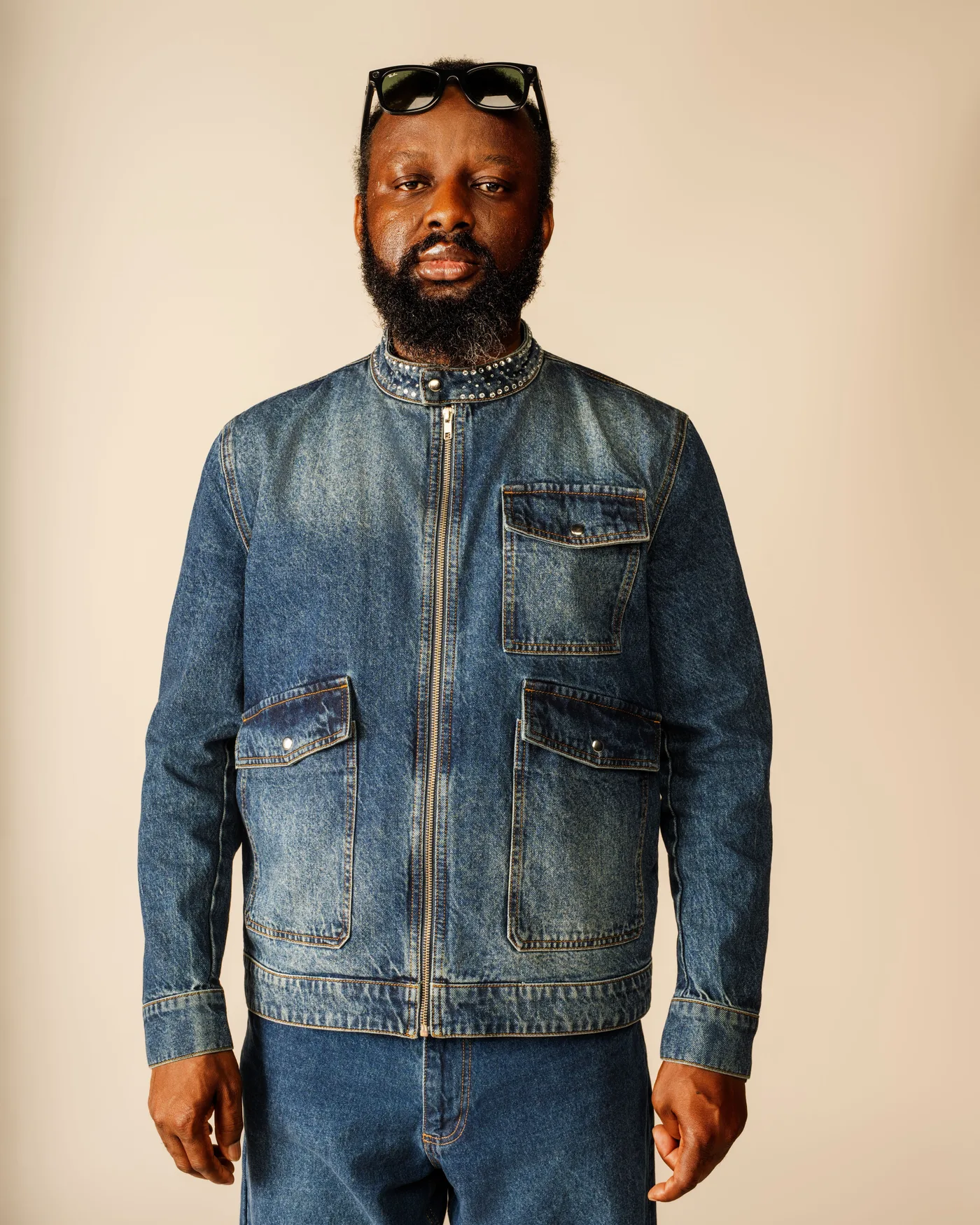 Denim Bomber