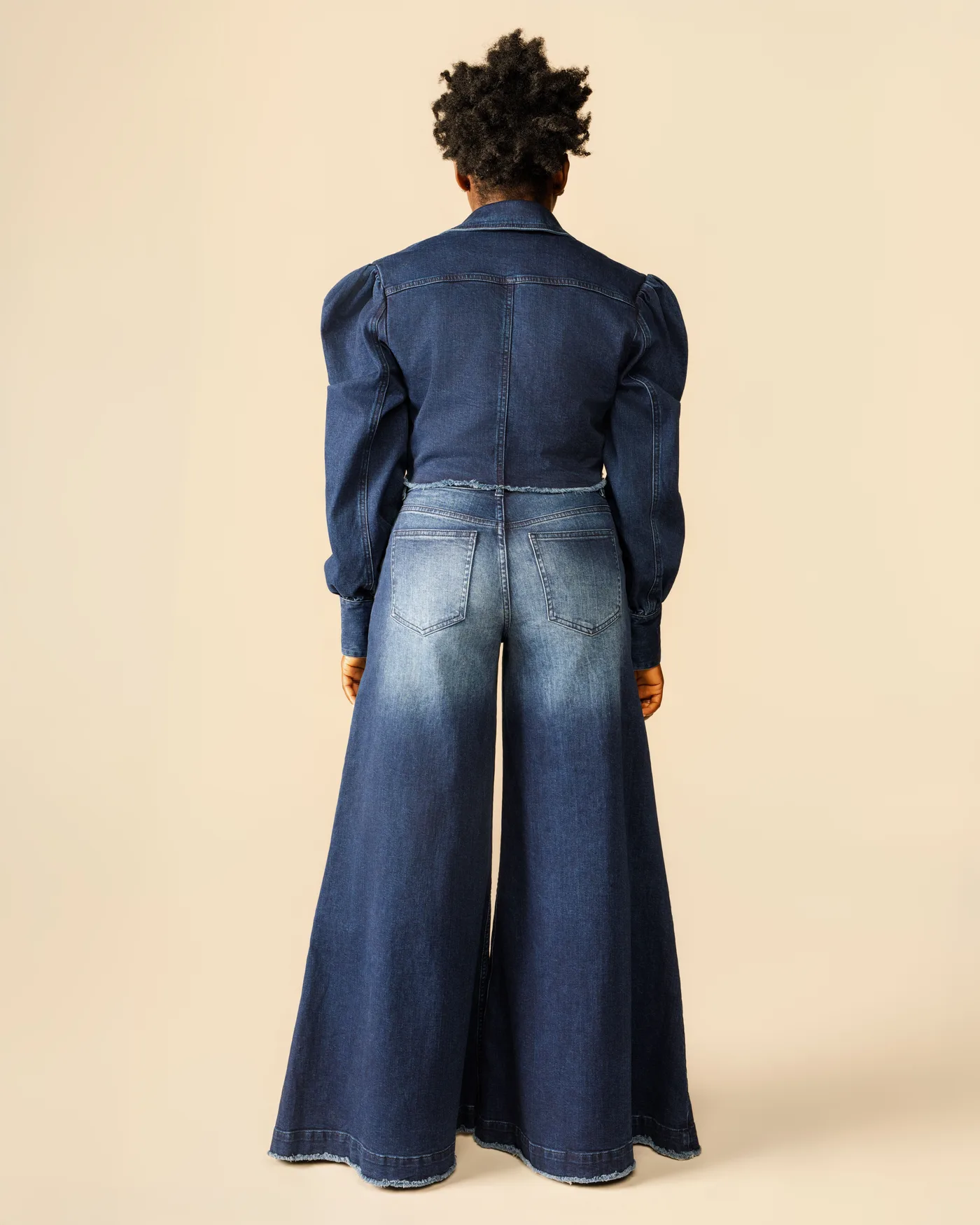 Indigo Power Co-ord, Back