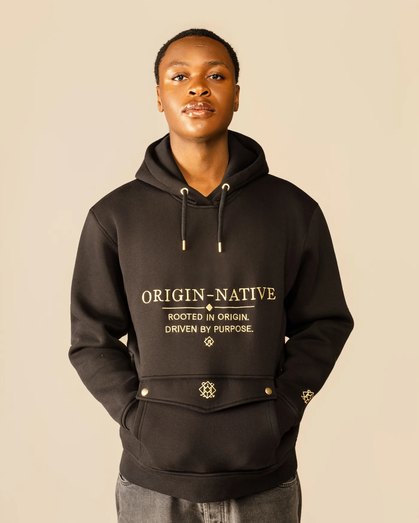 The Origin Hoodie, Black