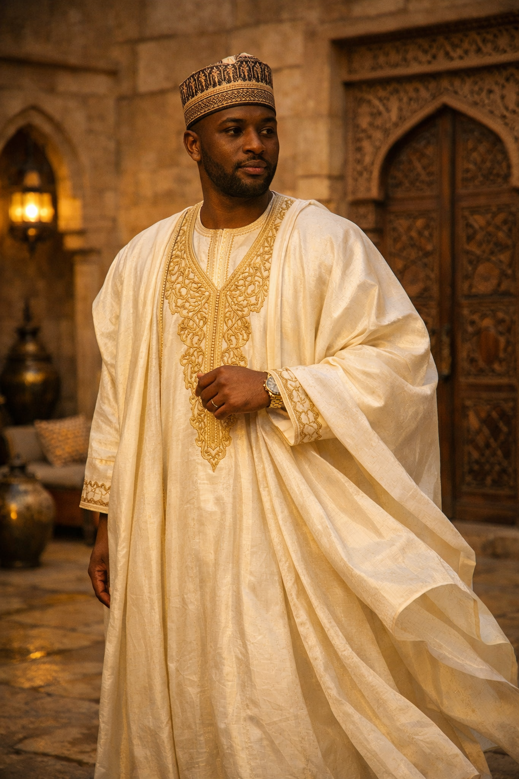 Hausa drape and the architecture of restraint, a postcard from Kano, Nigeria
